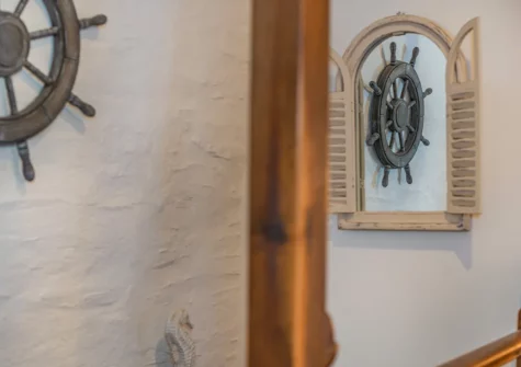 The first floor landing at Harbourside Cottage, Padstow