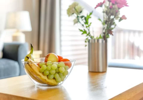 The living room at Harlyn, Retallack Resort & Spa, Winnard's Perch