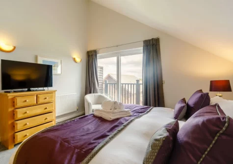 Bedroom #1 at Harlyn, Retallack Resort & Spa, Winnard's Perch