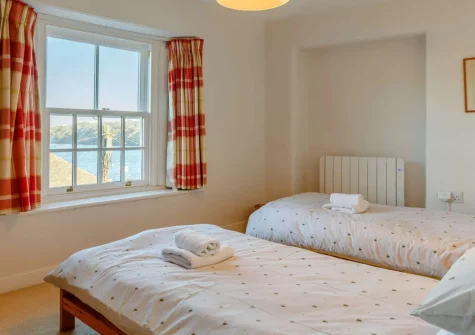 Bedroom #2 at Hart Cottage, Polruan
