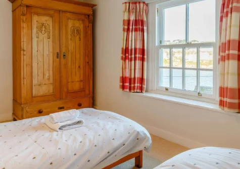 Bedroom #2 at Hart Cottage, Polruan