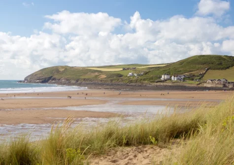 One of Devon's best beaches, making it a popular destination for a traditional seaside holiday and it's one of the best surfing spots in Devon