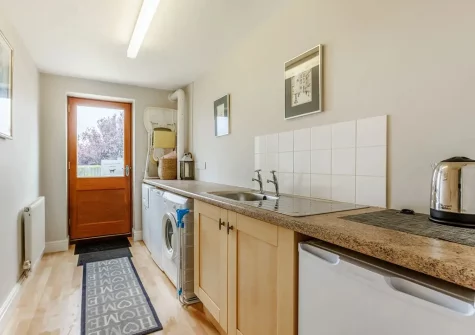 The kitchen at Hartland House, Appledore