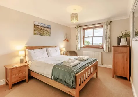 Bedroom #1 at Hartland House, Appledore