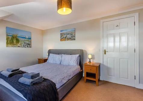 Bedroom #2 at Hartland House, Appledore