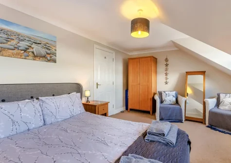 Bedroom #2 at Hartland House, Appledore