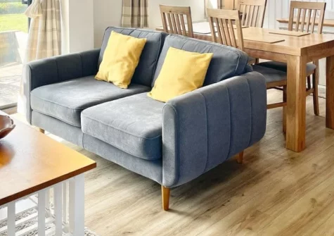 Harvest Cottage, Padstow is a welcoming two-bedroom retreat in this renowned foodie town, featuring a private enclosed garden with barbecue, comfortable modern interiors, and excellent access to Cornwall's spectacular north coast and beaches.