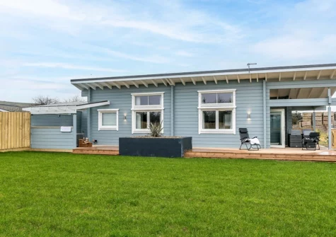 The garden at Hayditch, Great Field Lodges, Braunton