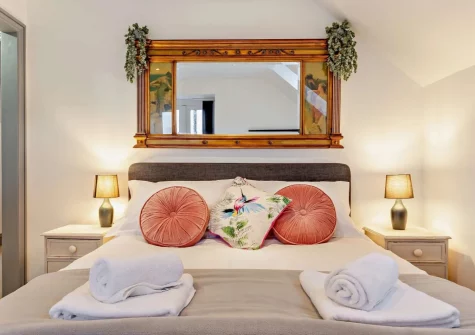 Bedroom #3 at Hayloft, Arscott, Holsworthy