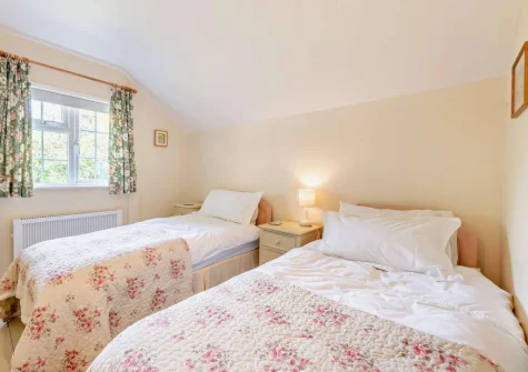 Bedroom #2 at Haytor Vale Lodge, Haytor