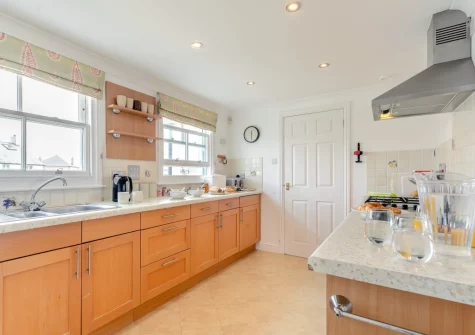The kitchen at Headland House, Newquay
