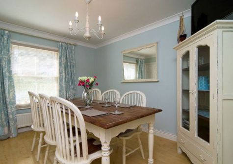 The dining area @ Headland Views, Newquay