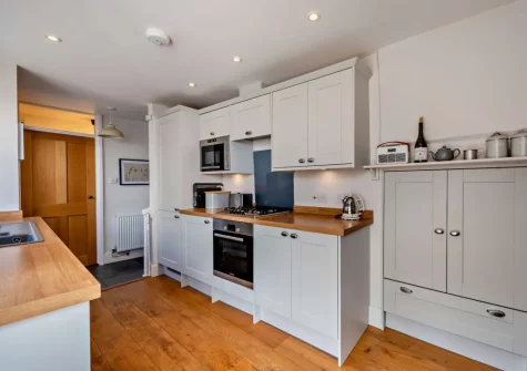The kitchen at Heanton Cottage, Braunton