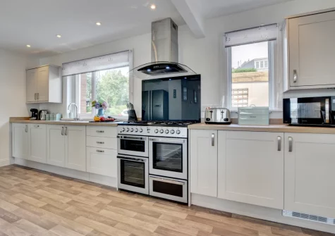 The kitchen at Heather Lea, Woolacombe