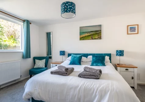 Bedroom #1 at Heather Lea, Woolacombe