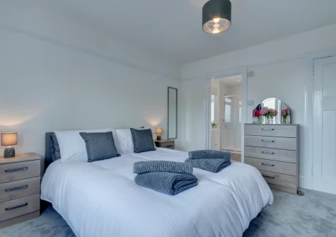 Bedroom #2 at Heather Lea, Woolacombe
