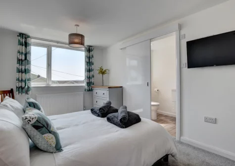 Bedroom #3 at Heather Lea, Woolacombe