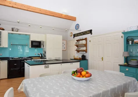 The kitchen at Heathersett, Instow