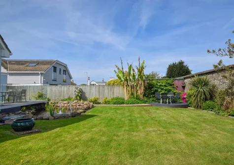 The garden at Heathersett, Instow