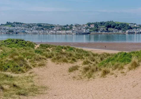 The sandy Instow Beach just 152 steps away fom the property
