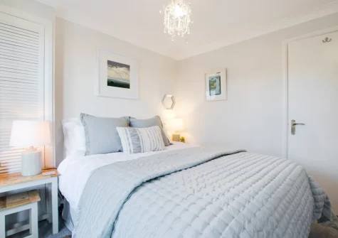 Bedroom #1 at Hebe Cottage, St Ives