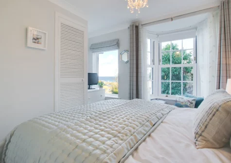 Bedroom #1 at Hebe Cottage, St Ives