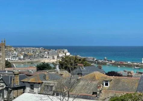 Admire the wonderful far-reaching sea views