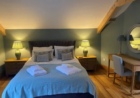 Bedroom #2 at Heddon Valley Farmhouse, Killington