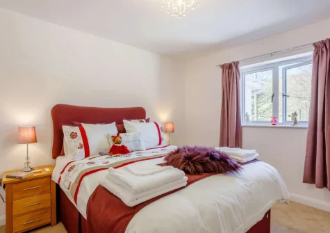 Bedroom #2 at Heddon's View, Trentishoe