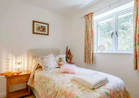 Bedroom #4 at Heddon's View, Trentishoe