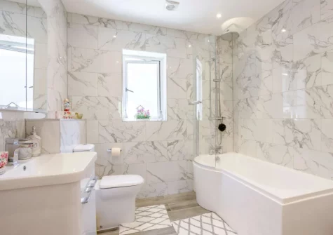 The bathroom at Heddon's View, Trentishoe