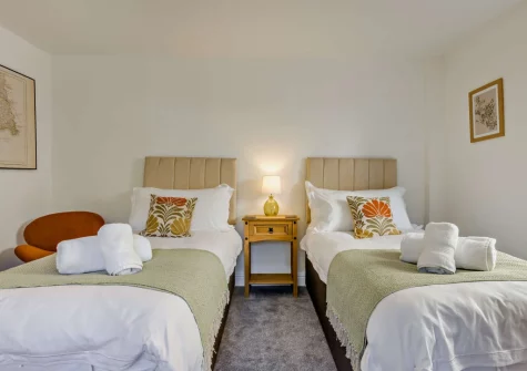 Bedroom #2 at Helebridge House, Marhamchurch