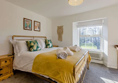 Bedroom #4 at Helebridge House, Marhamchurch