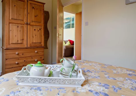 Bedroom #2 at Here Tiz, St Day