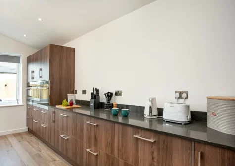 The kitchen at Hernmargh Skiber, Box's Shop