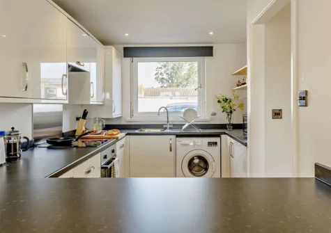 The kitchen at Heron House, Brixham