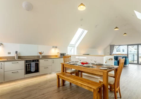 The kitchen & dining area at Hey Ho!, Northam