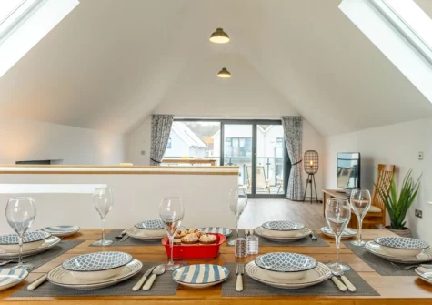 The dining area at Hey Ho!, Northam