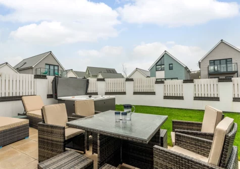 The patio & alfresco dining area at Hey Ho!, Northam