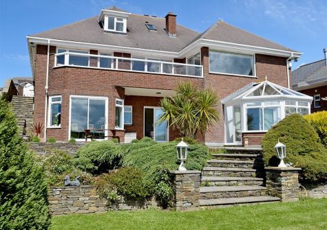 The garden at Heybrook Court, Newquay