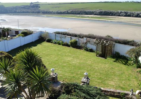 The garden at Heybrook Court, Newquay