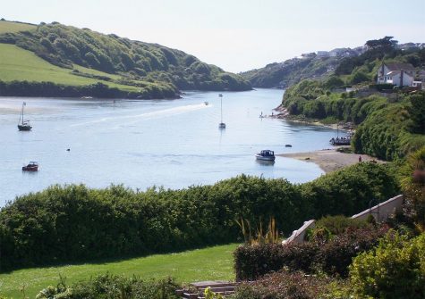 Uninterrupted views across the Gannel Estuary from Heybrook Court, Newquay