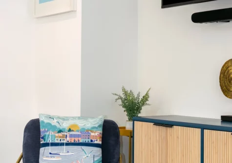 The dining area at Heyl Sound, Padstow