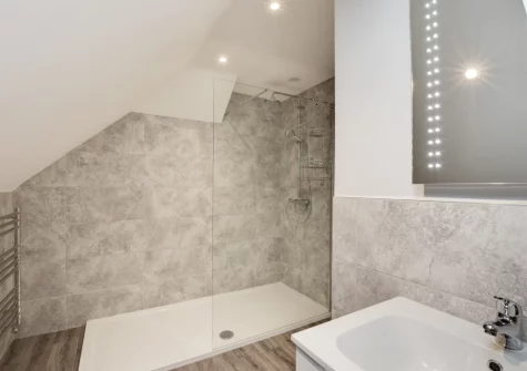 Bedroom #1 en-suite shower room at Heyl Sound, Padstow