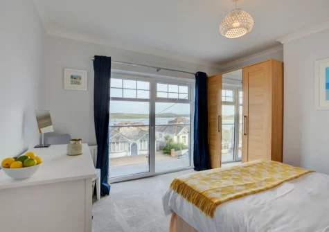 Bedroom #2 at Heyl Sound, Padstow