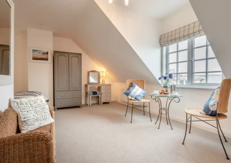 Bedroom #1 at Hideaway Cottage, Padstow