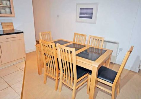 The dining area @ High Hopes, Brixham