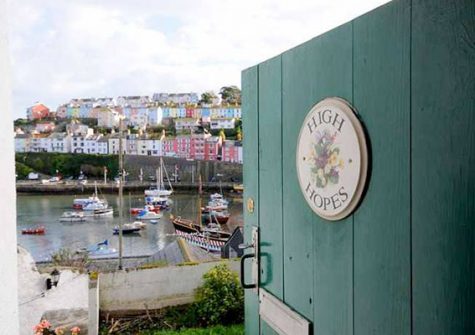 Outside High Hopes, Brixham