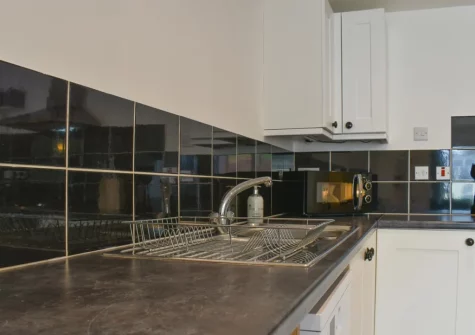 The kitchen at High Tide, Combe Martin