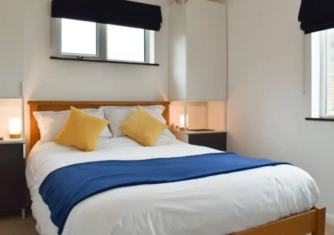 Bedroom #1 at High Tide, Combe Martin